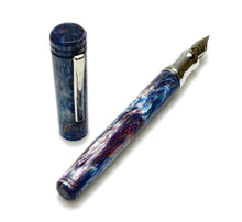 Load image into Gallery viewer, Model 20 Marietta Fountain Pen - Silver Abalone AL