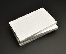 Load image into Gallery viewer, 3x5 Index Cards 50 Pack