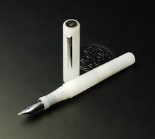 Load image into Gallery viewer, Model 03 Iterum Fountain Pen - Ghost & Smoke