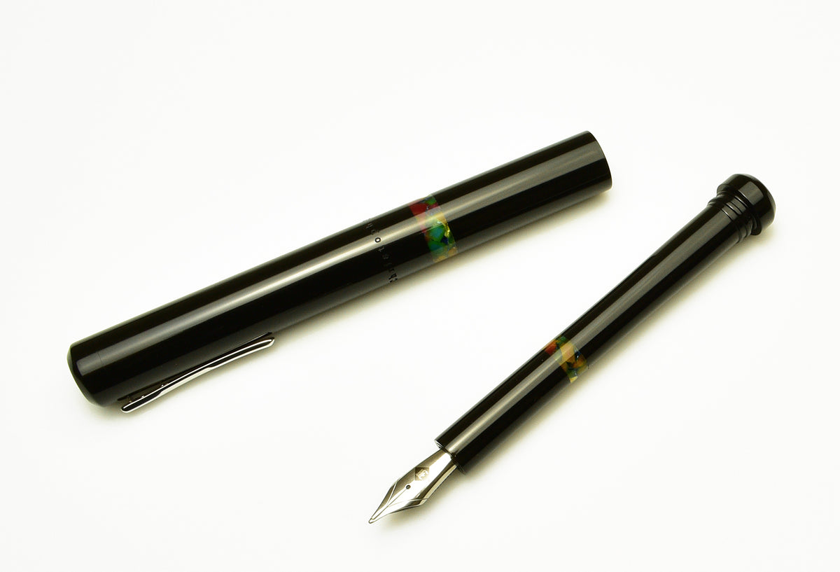 Model 33 Abditus Fountain Pen - Black Cathedral – Franklin-Christoph