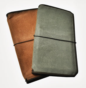 "VN" - Vagabond Canvas Notebook Covers