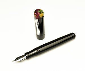 Model 20 pocket Fountain Pen- Black Cathedral