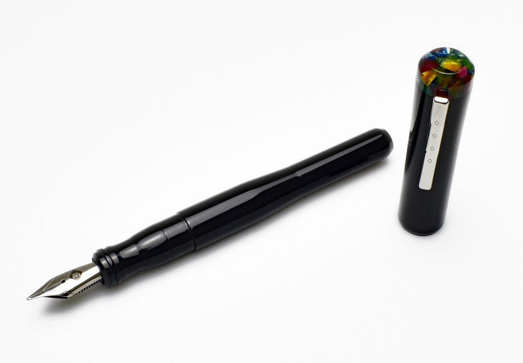 Model 02 Intrinsic Fountain Pen - Black Cathedral