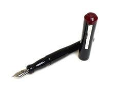 Load image into Gallery viewer, Model 02 Intrinsic Fountain Pen - Black &amp; Sweet Maroon