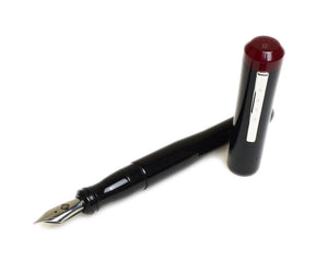 Model 02 Intrinsic Fountain Pen - Black & Sweet Maroon