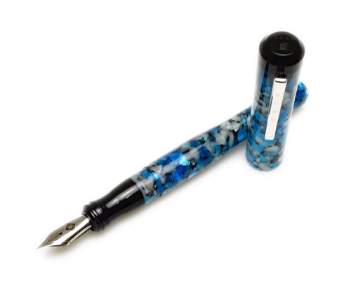Model 02 Intrinsic Fountain Pen - Bluestone Black