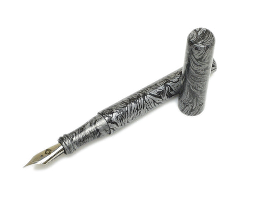 Model 03 Modified Fountain Pen - M3 Carbon Black Silver