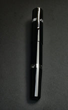 Load image into Gallery viewer, Model 19 Fountain Pen - Black &amp; Dark Room Emulsion