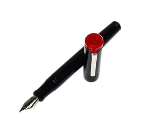 Model 20 Marietta Fountain Pen - Black & Red