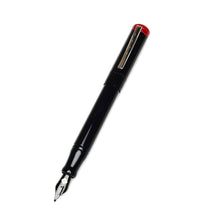 Load image into Gallery viewer, Model 20 Marietta Fountain Pen - Black &amp; Red