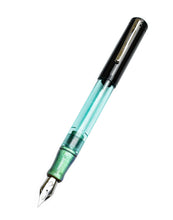 Load image into Gallery viewer, Model 20 Marietta Fountain Pen - Black Sea Glass Andromeda SE