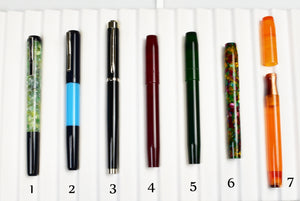Misc tray of no 5 nib pens
