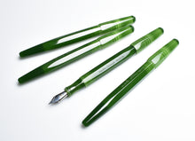 Load image into Gallery viewer, Model 66 Septagonal Fountain Pen - Jade