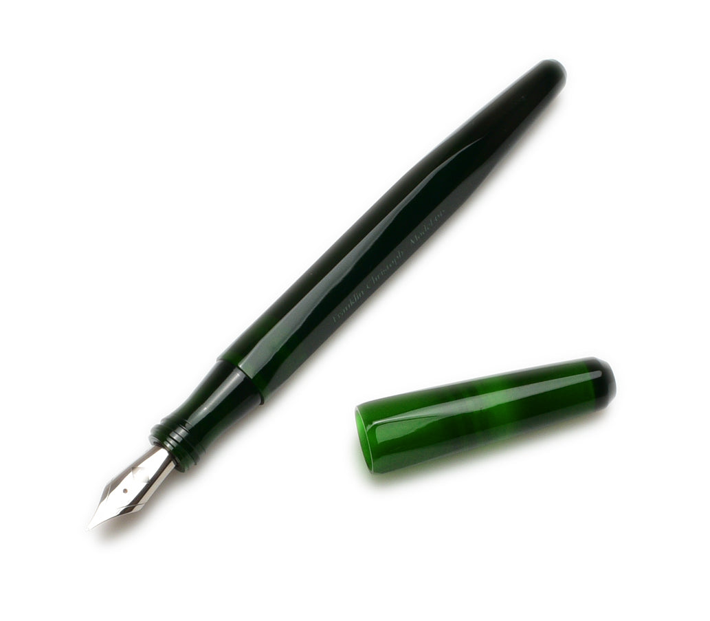 Model 66 Stabilis Fountain Pen - Emerald - Septagonal