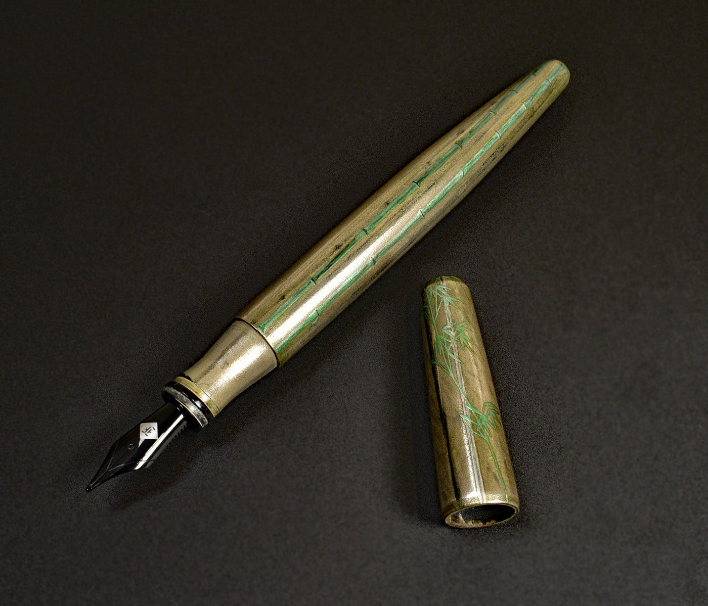 66 F-C SEY Chikurin Sumie Maki-e Bamboo FP – Franklin-Christoph
