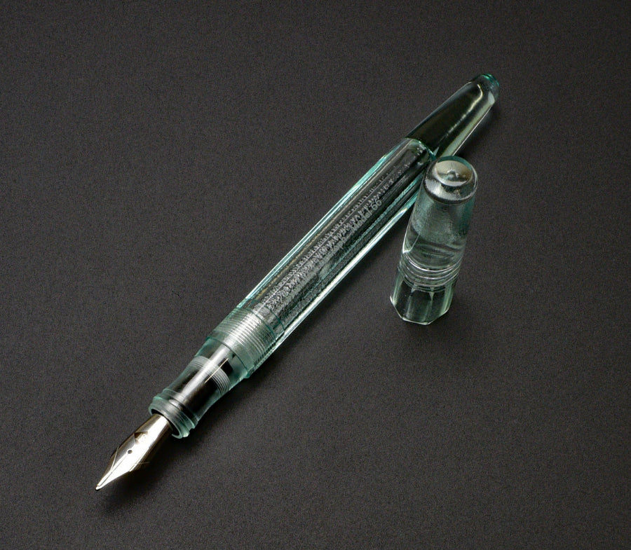 Model 66 Septagonal Fountain Pen - Antique Glass – Franklin-Christoph
