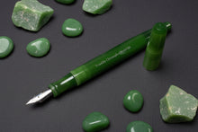 Load image into Gallery viewer, Model 66 Septagonal Fountain Pen - Jade