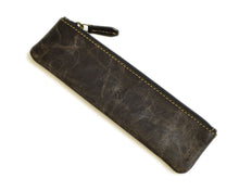 Load image into Gallery viewer, Zippered Single Pen Pouch