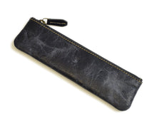 Load image into Gallery viewer, Zippered Single Pen Pouch
