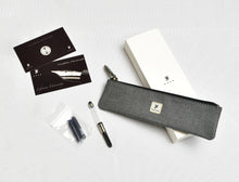 Load image into Gallery viewer, Model 02 Intrinsic Fountain Pen - Solid Black