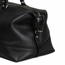 Load image into Gallery viewer, Duffle Bag - Black Leather