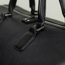 Load image into Gallery viewer, Duffle Bag - Black Leather