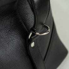 Load image into Gallery viewer, Duffle Bag - Black Leather