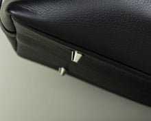 Load image into Gallery viewer, Duffle Bag - Black Leather