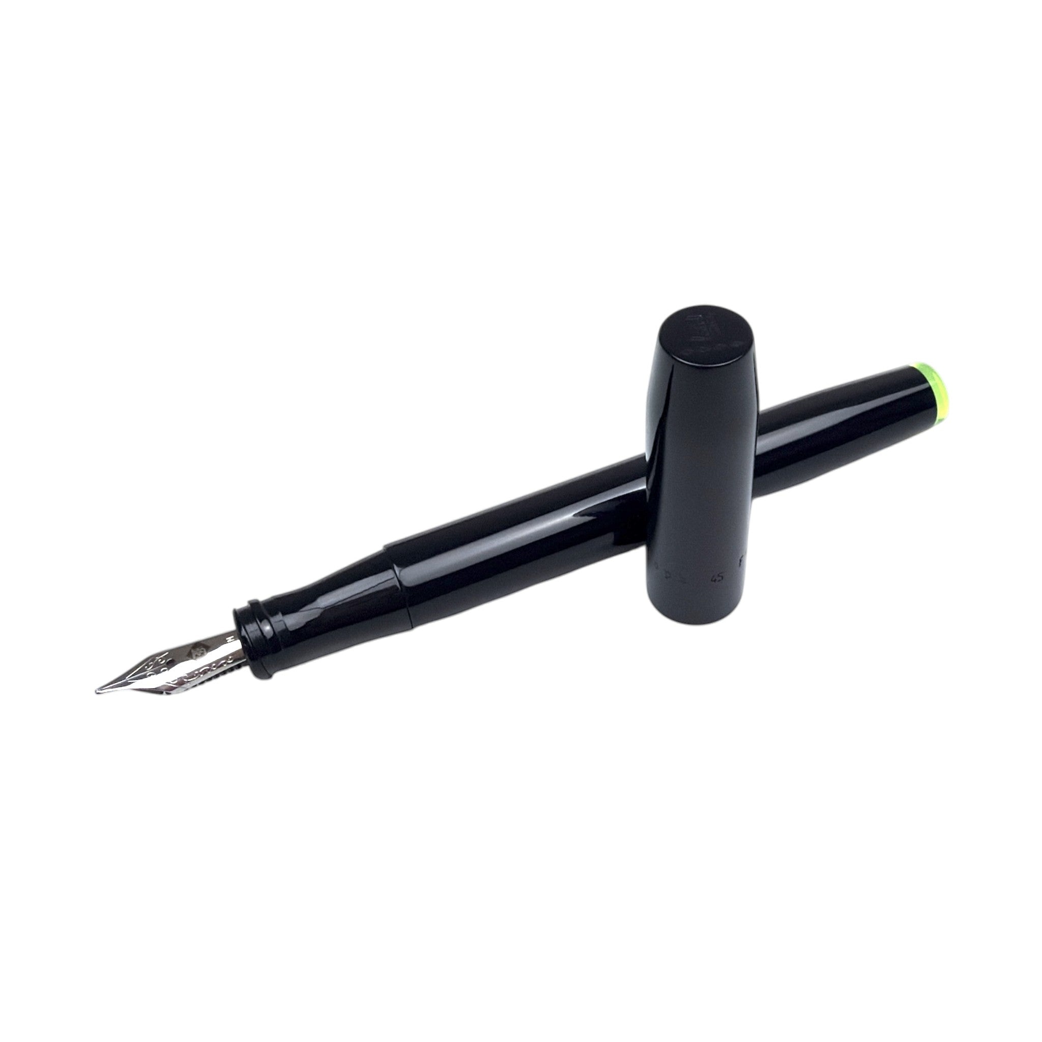 Model 45XL Fountain Pen - Midnight Blue & Nuclear Green – Franklin