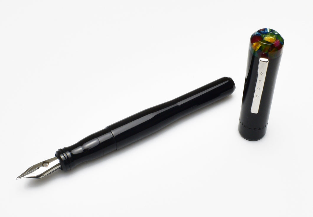 Model 02 Intrinsic Fountain Pen - Black Cathedral