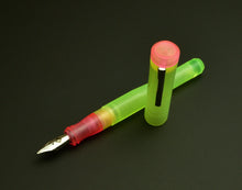 Load image into Gallery viewer, Model 02 Intrinsic FP - matte Nuclear Green and Salmon Glow SE