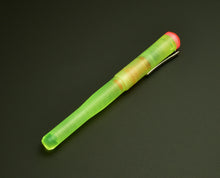 Load image into Gallery viewer, Model 02 Intrinsic FP - matte Nuclear Green and Salmon Glow SE