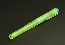 Load image into Gallery viewer, Model 02 Intrinsic Fountain Pen - Nuclear Green &amp; Maya Blue