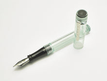 Load image into Gallery viewer, Model 03 Iterum Fountain Pen - Antique Glass &amp; Black