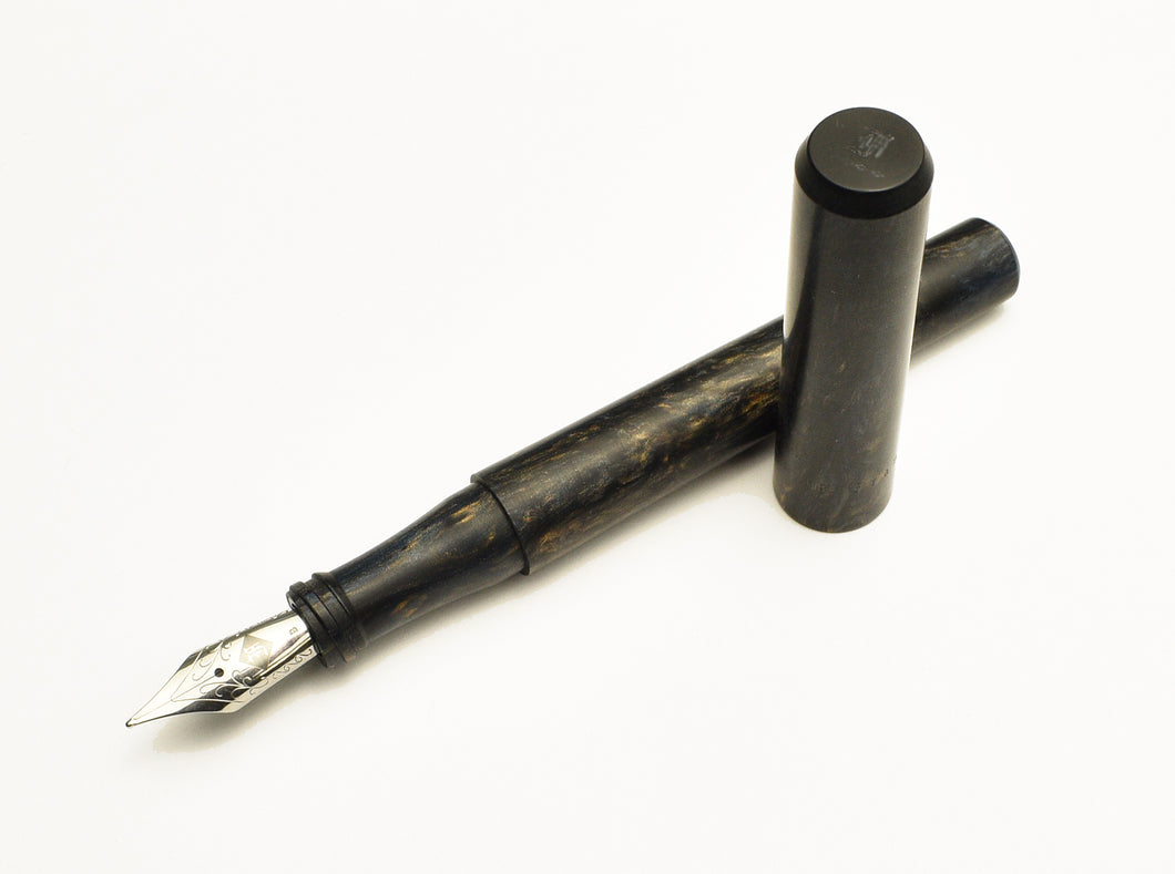 Model 03 Modified Fountain Pen - matte Blue Gold SE