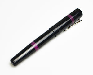 Model 19 Fountain Pen - Black Diamond Blackberry - Small Batch