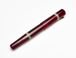 Model 19 Fountain Pen - Sweet Maroon w/ Sage SE