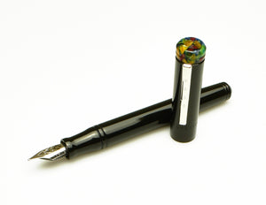 Model 20 Marietta Fountain Pen - Black Cathedral