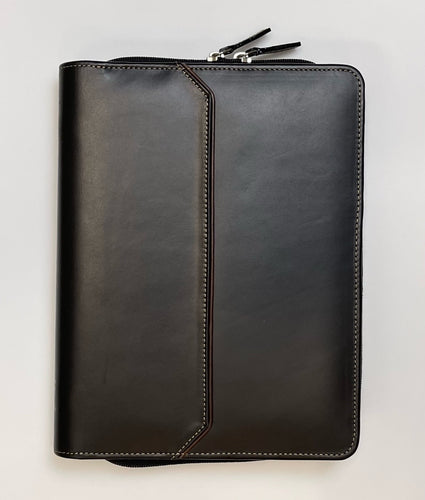 20 Pen Case -Seconds-Black leather