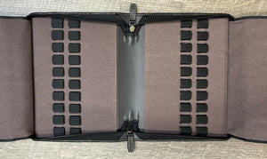 20 Pen Case -Seconds-Black leather