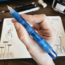 Load image into Gallery viewer, Model 25 Eclipse Fountain Pen - Maya Blue