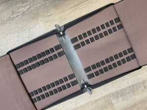 40 Pen Case -Seconds-Black leather