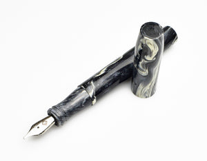 Model 45 Fountain Pen - Charcoal and Creme