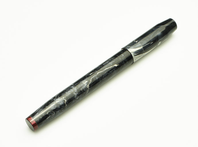 Model 45XL - Charcoal & Creme w/ Red & White