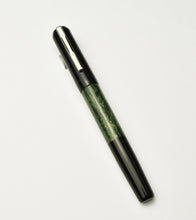 Load image into Gallery viewer, Model 55 Pentium Fountain Pen - Black and Diamondcast Green