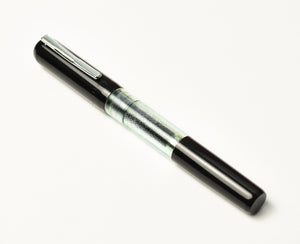 Model 55 Pentium Fountain Pen - Black & Antique Glass