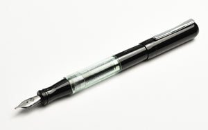 Model 55 Pentium Fountain Pen - Black & Antique Glass