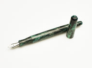 Franklin-Christoph Model 65 Stabilis FP - Spanish Moss SE shown uncapped on a white background.