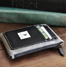 Load image into Gallery viewer, Zippered Card Wallet