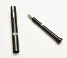 Load image into Gallery viewer, Model 33 Abditus Fountain Pen - Black Diamond &amp; Emerald City SE